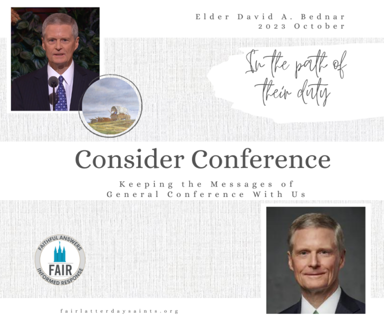 Consider Conference: In the Path of Their Duty - FAIR