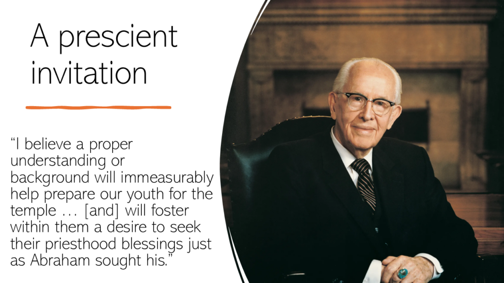 Quote by President Ezra Taft Benson